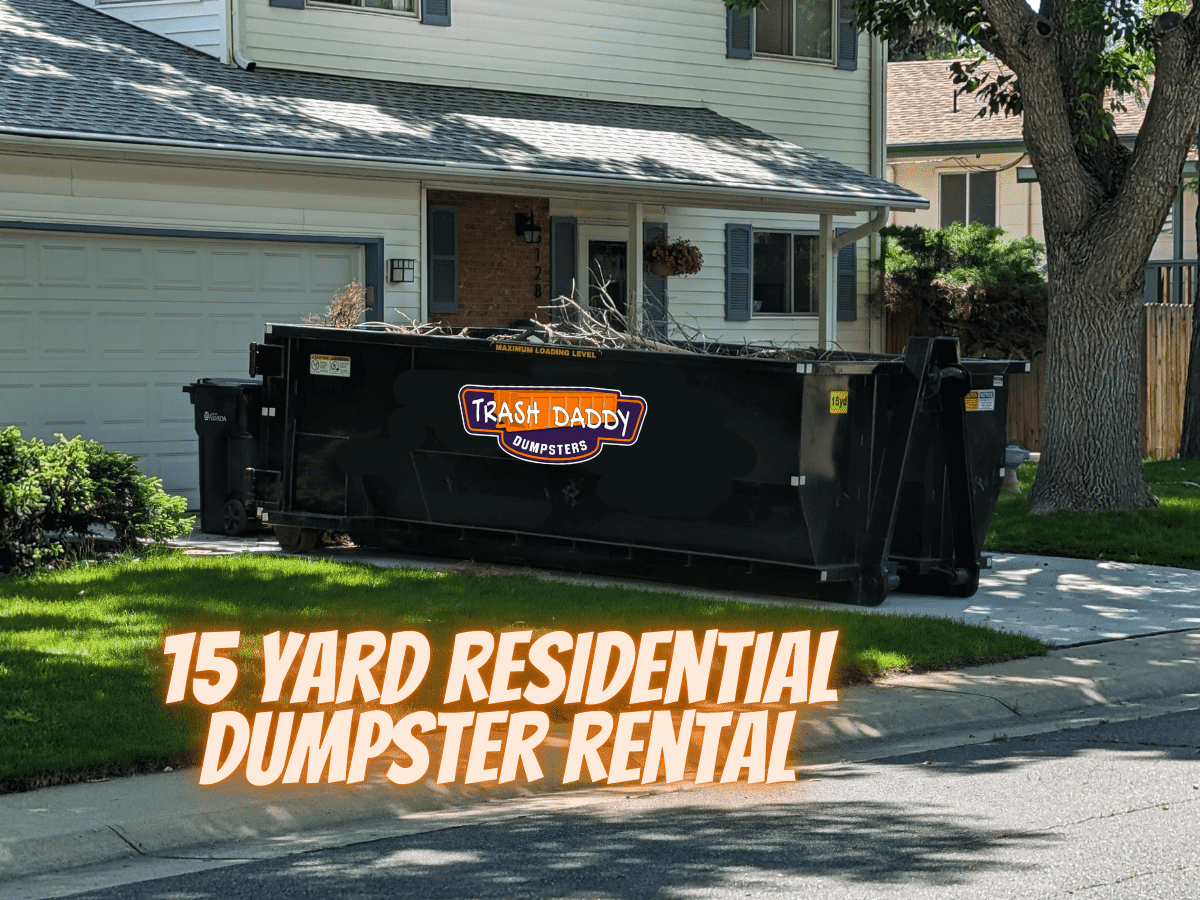 15 yard dumpster