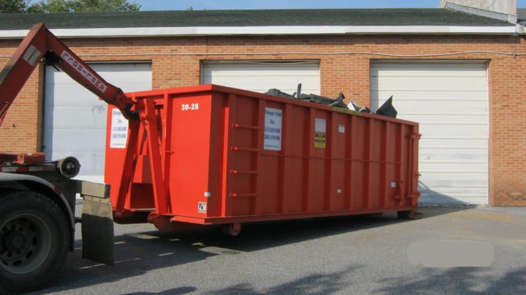dumpster rental pickup