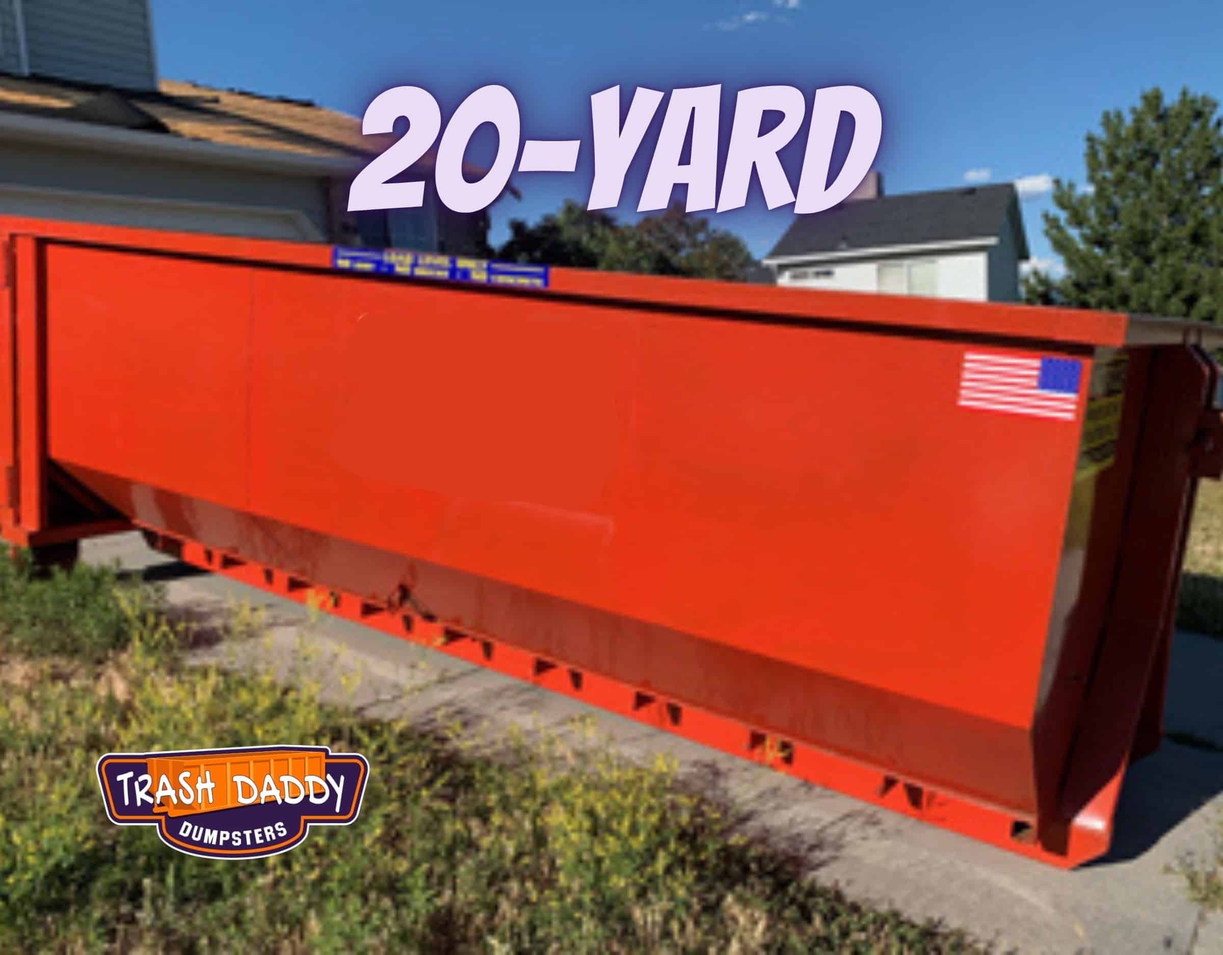 20 yard dumpster rental in salt lake city driveway